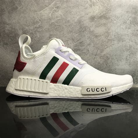 gucci nmd white buy|adidas x gucci gg monogram.